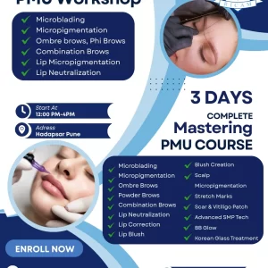 SPMU –  Semi Permanent Makeup Course